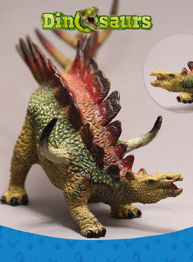 百兽欧品恐龙玩具儿童仿真史前 钉状龙 模型长刺4男孩5岁礼物摆件