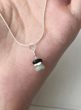 春序东陵玉石吊坠项链