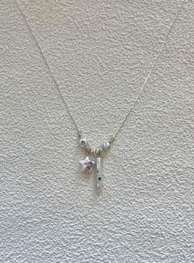 「小天使」巴洛克星星珍珠项链