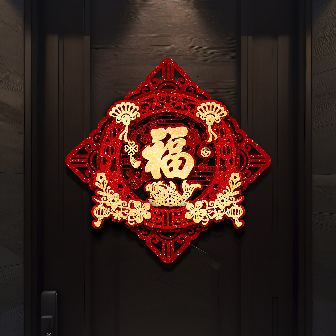 福字门贴挂饰新年福字门贴