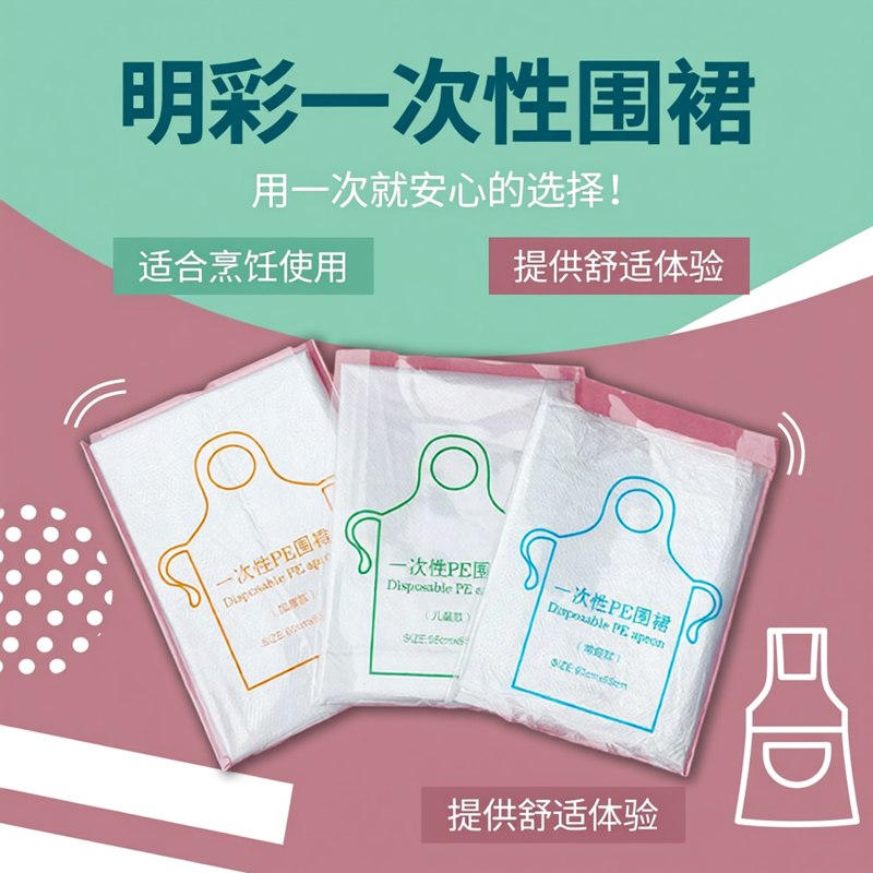 一次性围裙餐饮专用饭店防油防水的独立包装厨房商用儿童成人围兜,家庭/个人清洁工具,围裙,淘宝优惠券,粉丝福利购,淘宝优惠卷