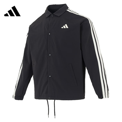 ADIDASST 3ST COACH JACKET加绒休闲宽松夹克外套 KR2499