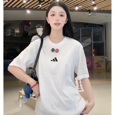 adidas阿迪达斯男子运动休闲短袖T恤JF1092