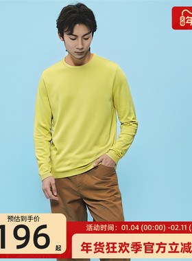 adidas阿迪达斯男女ESS RN运动休闲抓绒面料长袖T恤锐力KS3539