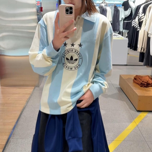 POLO SHIRT 纯棉运动长袖POLO衫 KU9190