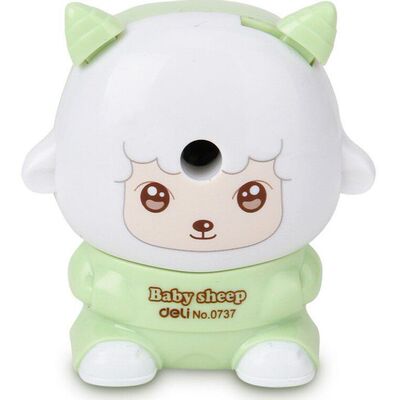 笔刨得力削笔机可爱卷笔刀0737