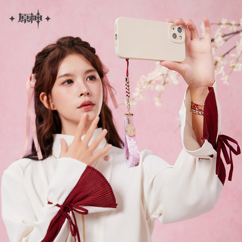 【原神官方】八重神子主题印象系列金属书签/钥匙扣 Genshin