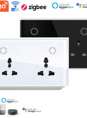 涂鸦智能插座147 zigbee语音通用socket wifi插座万英规无USB