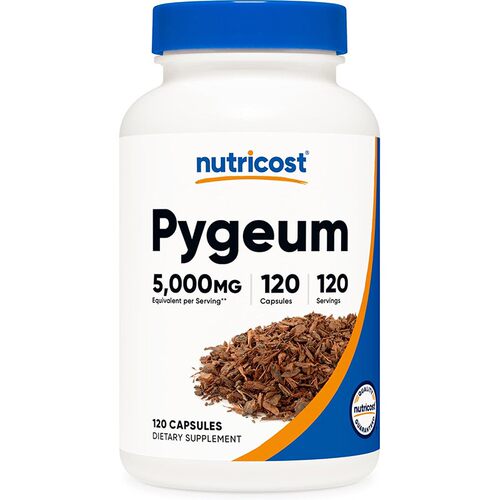 美国直邮Nutricost非洲刺李臀果木提取物胶囊Pygeum 500mg 120粒