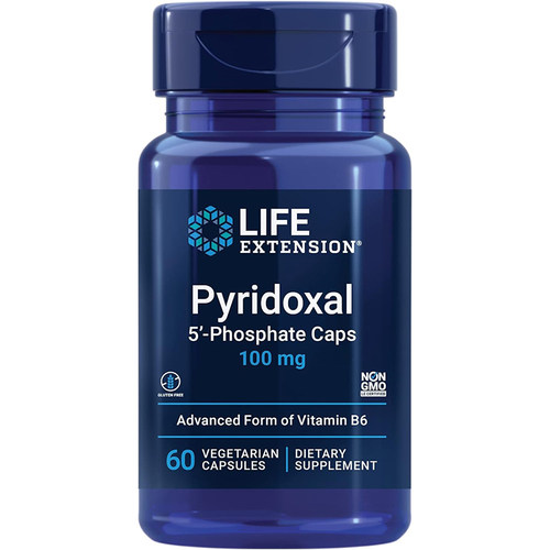 现货Life Extension维生素B6 磷酸吡哆醛 Pyridoxal 5'-Phosphate