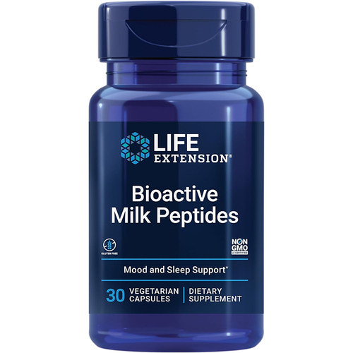现货Life Extension Bioactive Milk Peptides乳蛋白活性肽30粒
