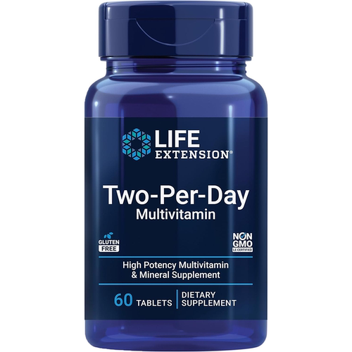 现货Life Extension two-per-day每日两片多维生素矿物营养片60片