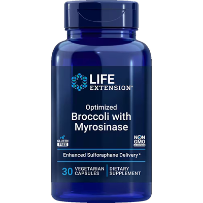 现货Broccoli西兰花萝卜硫素DIM I3C莱菔硫烷Life Extension 30粒