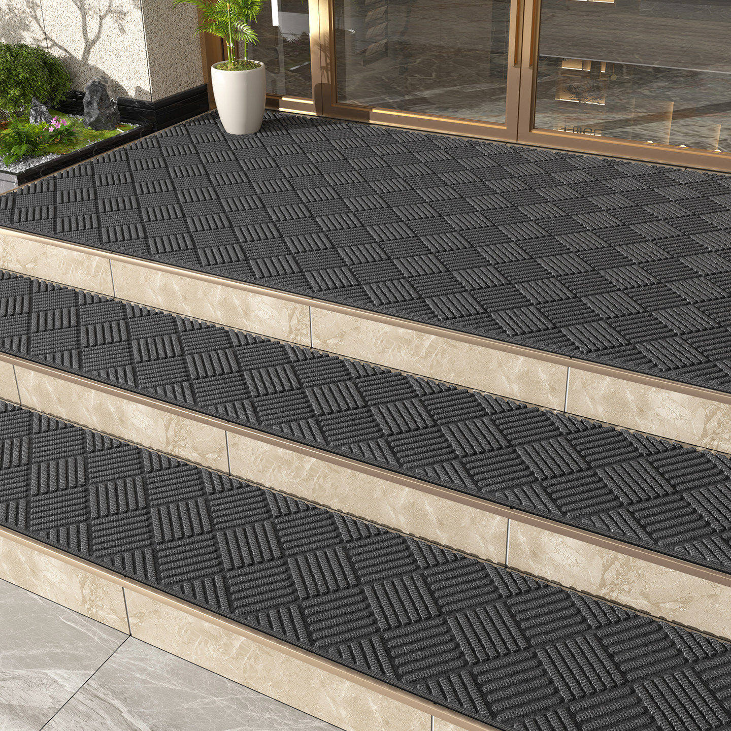 户外楼梯踏步垫酒店门口进门迎宾地毯可裁剪地垫台阶防滑耐磨脚垫,居家布艺,楼梯垫,淘宝优惠券,粉丝福利购,淘宝优惠卷