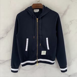 拉链连帽纯棉舒适帽衫 胶囊系列 BACK TAYLOR 卫衣 学院简约风格