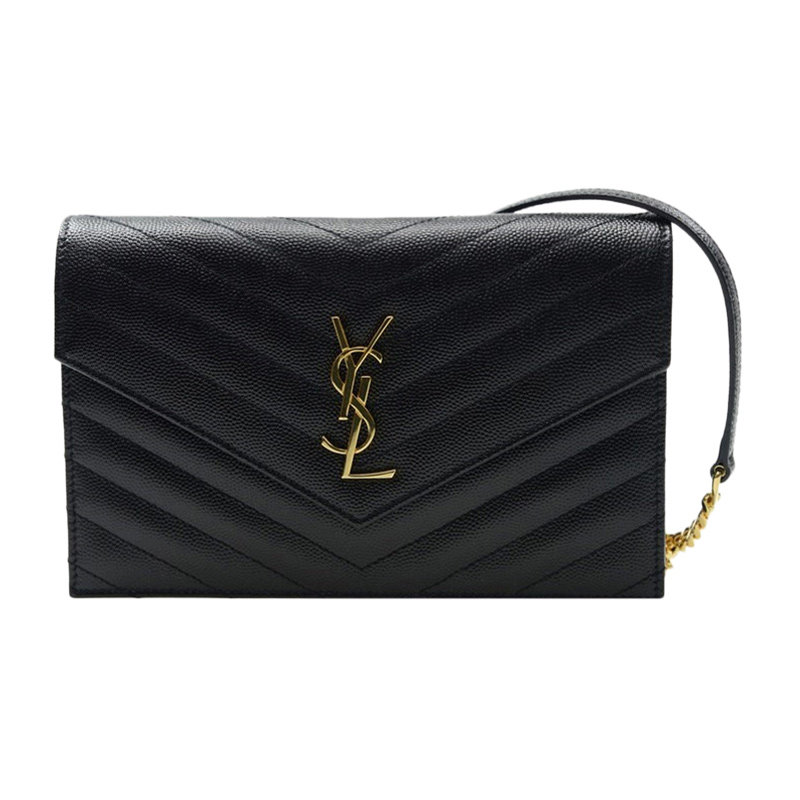 YSL圣罗兰Monogram景甜同款女包经典单肩包链条信封包斜挎包