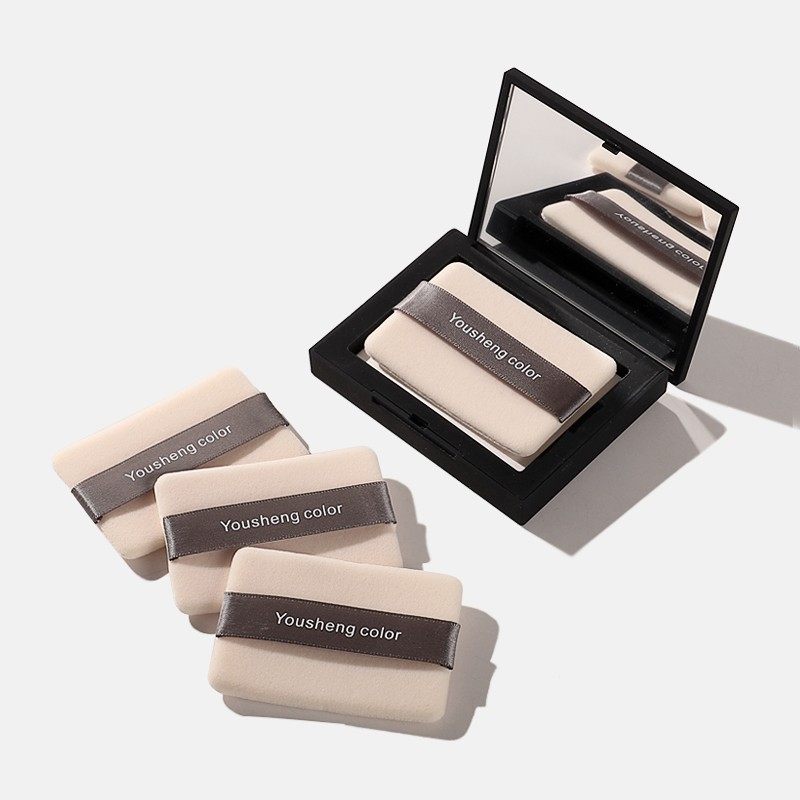 适用NARS粉饼粉扑纳斯大白饼替换植绒蜜粉饼扑化定妆专用美妆工具