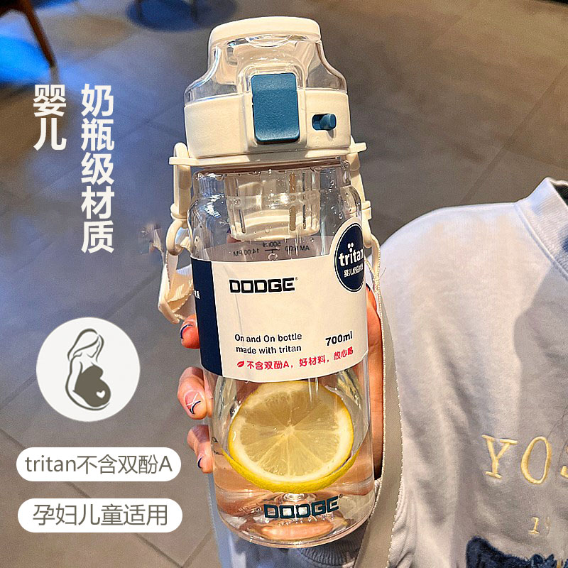 美国tritan运动水杯大容量便携女