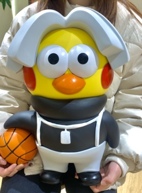 大号鸡你太美手办恶搞IKUN小黑子蔡徐坤打篮球模型公仔摆件礼物男