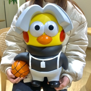 现货鸡你太美鸡哥大黑子超大手办