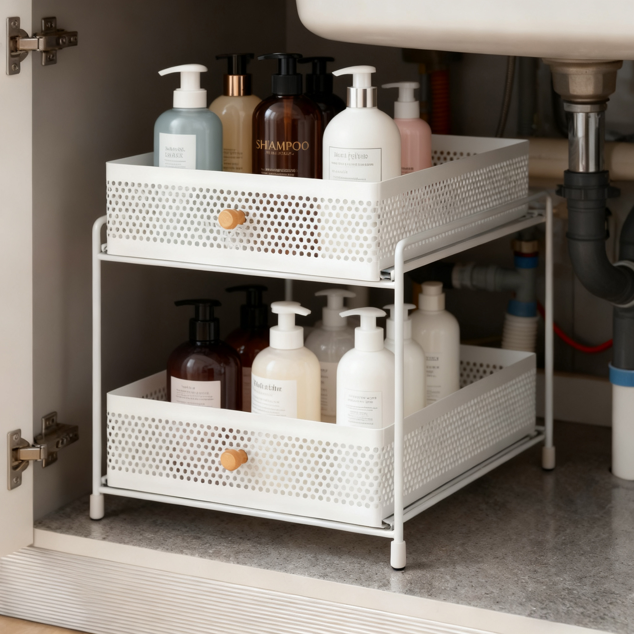 浴室置物架卫生间洗漱台下收纳