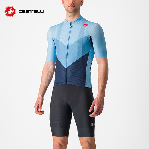 蝎子castelli3D网格短袖上衣