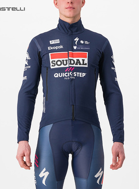 【快步车队】蝎子castelli队版骑行服长袖男春防雨透气公路自行车