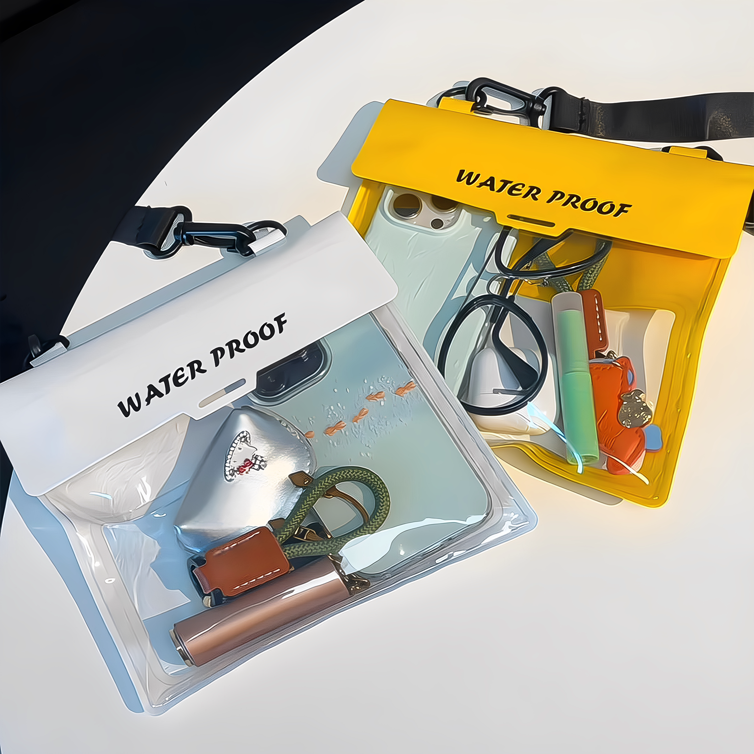 游泳包手机防水袋可触屏漂流游泳专用防水沙滩包可漂浮气囊包户外