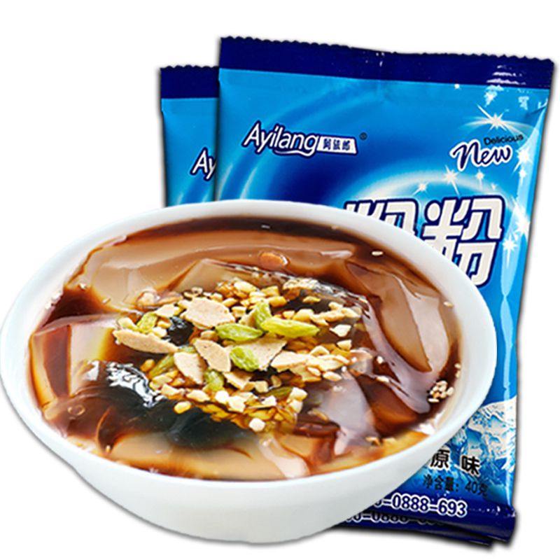 冰粉粉冰凉粉四川特产冰粉配料原料
