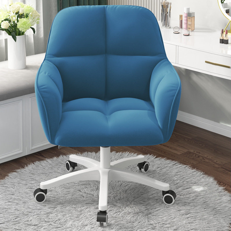 电脑椅生宿舍卧室化妆椅家学习女舒服久坐用背书靠旋转可升降桌椅