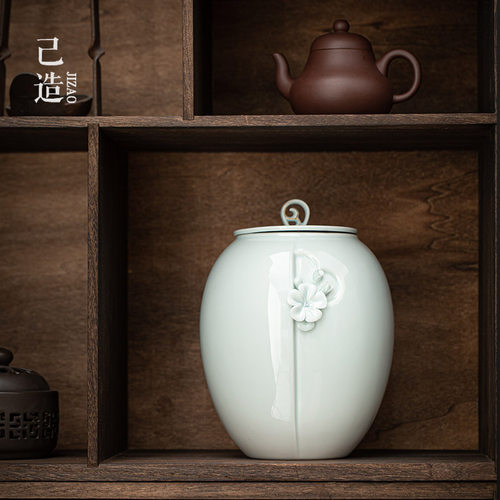 己造高档手工描金礼品盒茶叶罐