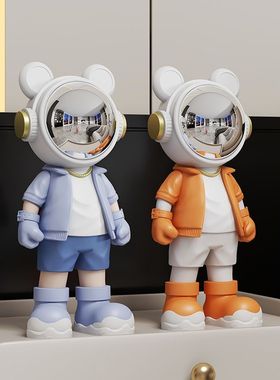 太空人宇航员摆件太空人宇航员桌面摆件客厅摆件办公室酒柜软装饰