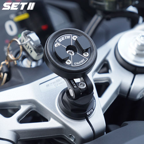 SETII春风250/450/675SR系列摩托车手机导航铝合金专用减震支架