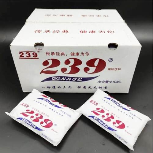 239老式冰袋饮料8090后怀旧零食儿时回忆童年果味袋装汽水整箱装