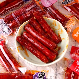 一技之肠仡佬寨腊肠土家柴火香肠即食小包装辣肠小零食16g*50包