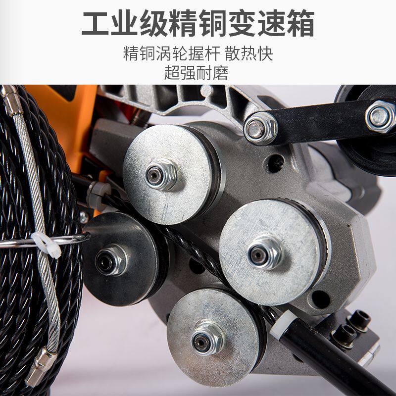 锂电穿线机全自动拉线电工电动暗管穿线器引线器穿线神器快速万能