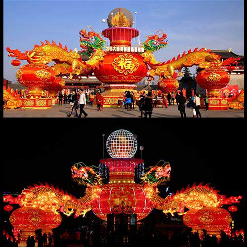 大型户外春节灯会灯组中秋节日花灯公园广场庙会彩灯设计厂家直销