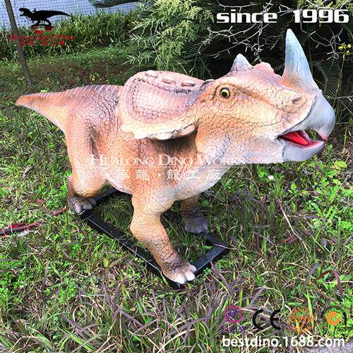 制作模型工厂仿真恐龙三角龙霸王龙模型工艺品花园主题公园摆件