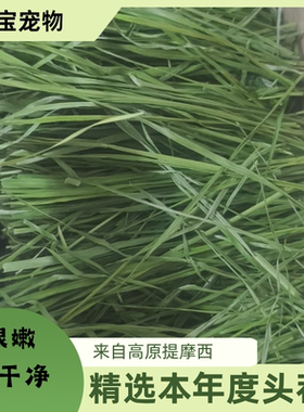 高品质兔粮烘干兔粮主食多叶少杆提摩西头茬荷兰猪豚鼠小宠物