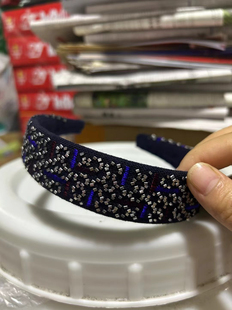 锡绣发箍，品相完美