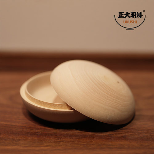 正大明印泥盒木胎木胚薄利多销