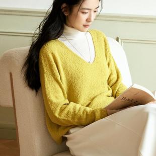 FCE3WST175 羊毛混纺豆豆纱毛衫 miss fantasy
