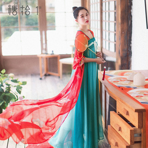 现货【庄生晓梦】秋季装2025年新款改良汉服襦裙汉元素连衣裙早秋