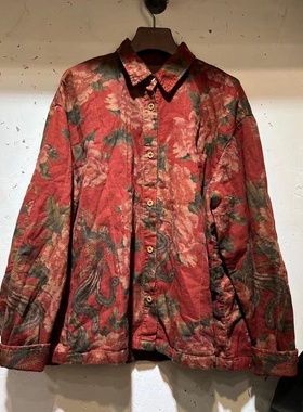 小红分享-衣路走来原创花色衬衫28126