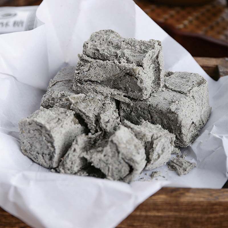甬供豆酥糖老式宁波特产非遗黑芝麻传统糕点黑麻酥糖小时候零食