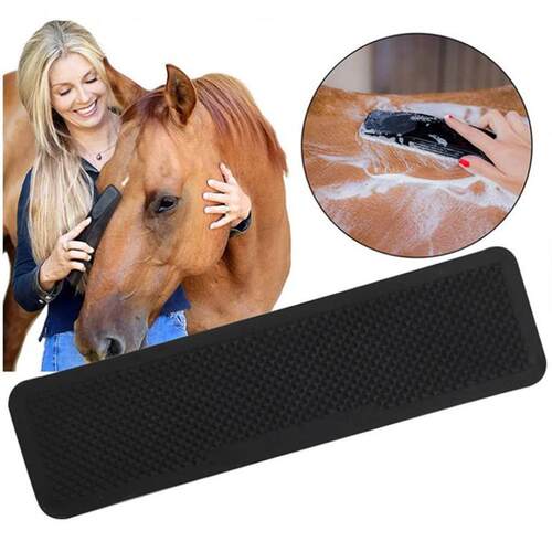 6-in-1 Horse Grooming Brush Multi-Functional Equestrian Tool