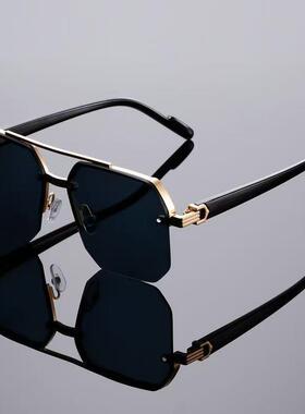 Vintage Square Sunglasses for Men & Women Stylish Double