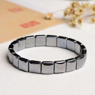 2026太赫兹手链 多晶硅冷热双效磁石手排 改善磁场能量石手环手串