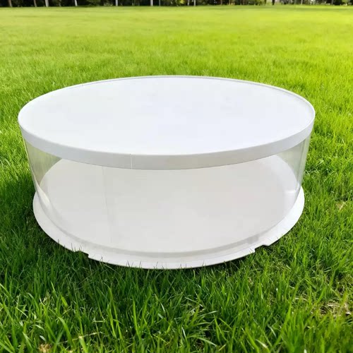 特大圆形蛋糕盒tablecake蛋糕盒透明70cm80cm90cm巨型蛋糕盒