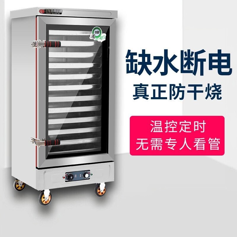 飞龙燃气蒸饭柜商用电蒸箱家用蒸饭机食堂220v米饭蒸饭车全自动